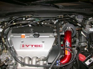 Honda Civic Si Performance Air Intake - K&N Engineering - Typhoon - Red - `02-`05